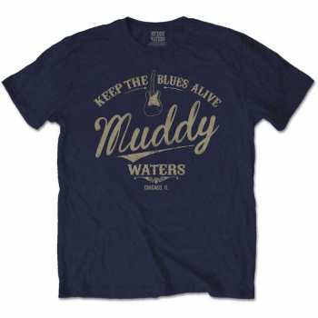 Merch Muddy Waters: Camiseta Keep The Blues Alive 