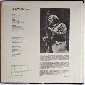 CD Mundell Lowe: California Guitar