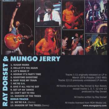 5CD/Caja Mungo Jerry: The Albums 1976 - 81