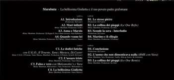 2LP Murubutu: La Bellissima Giulietta E Il Suo Povero Padre Grafomane CLR