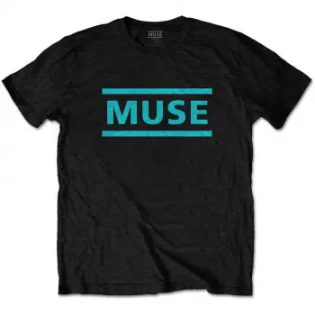 Camiseta Light Blue Logo Muse 