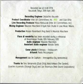 2CD Museo Rosenbach: Live In Tokyo