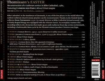 CD Bo Holten: Thomissøn's Easter