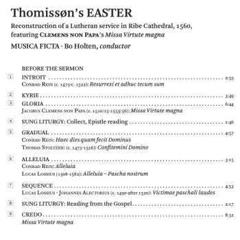 CD Bo Holten: Thomissøn's Easter