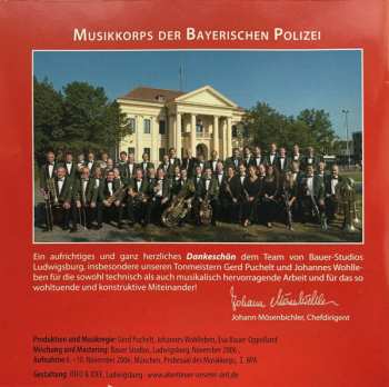 CD Musikkorps Der Bayerischen Polizei: Musik Für Sie!