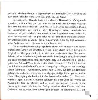 CD Modest Mussorgsky: Pictures At An Exhibition (The Piano Concerto)