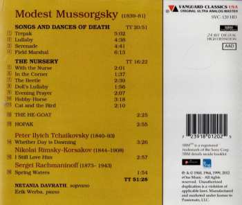 CD Modest Mussorgsky: Song Cycles: Songs & Dances Of Death; The Nursery