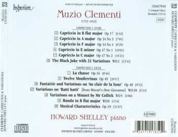 2CD Howard Shelley: Capriccios & Variations