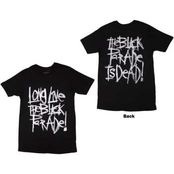 Mercancía My Chemical Romance: My Chemical Romance Unisex T-shirt: Long Live The Black Parade (back Print) (small) S