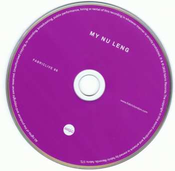 CD My Nu Leng: Fabriclive 86