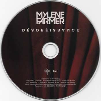 CD/DVD/Caja Mylène Farmer: Désobéissance LTD