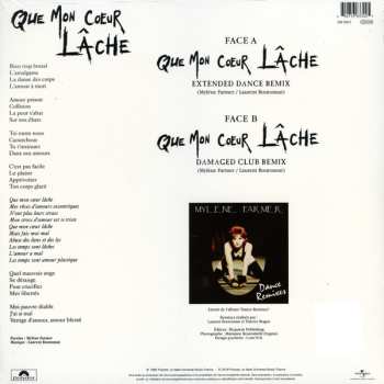 LP Mylène Farmer: Que Mon Cœur Lâche (Extended Dance Remix)