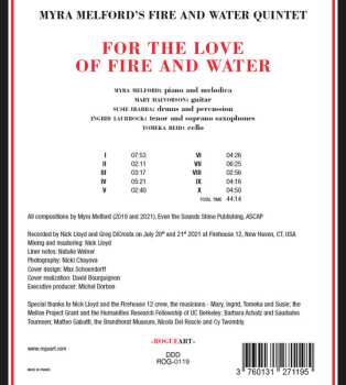 CD Myra Melford's Fire And Water Quintet: For The Love Of Fire And Water