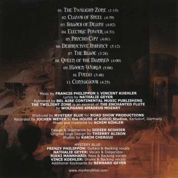 CD Mystery Blue: Claws Of Steel