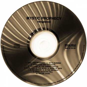 CD Mystic Prophecy: Vengeance DIGI