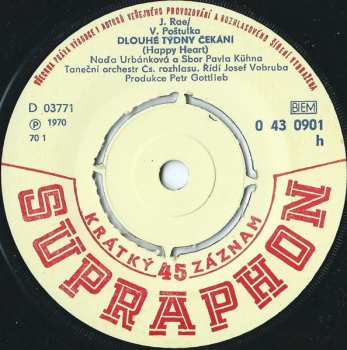 SP Naďa Urbánková: Dlouhé Týdny Čekání / Bílé Ráno Bez Lidí