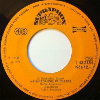 SP Naďa Urbánková: Obrázky / Na Shledanou, Přijdu Zas