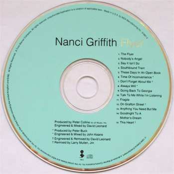 CD Nanci Griffith: Flyer