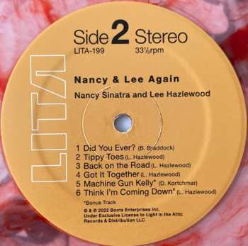 LP Nancy Sinatra & Lee Hazlewood: Nancy & Lee Again LTD | CLR