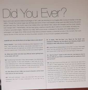 LP Nancy Sinatra & Lee Hazlewood: Nancy & Lee Again LTD | CLR