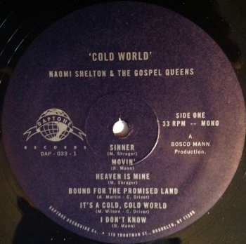 LP Naomi Shelton: Cold World