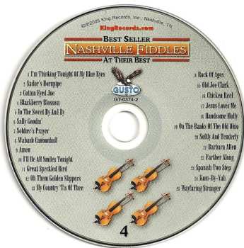 4CD Nashville Fiddles: Nashville Fiddles Play Their 100 Best
