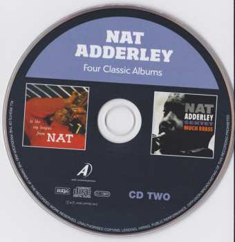 2CD Nat Adderley: Four Classic Albums