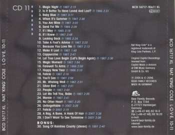 11CD/Caja Nat King Cole: L-O-V-E: The Complete Capitol Recordings 1960 - 1964