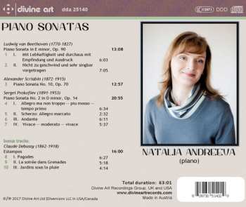 CD Natalia Andreeva: Piano Sonatas