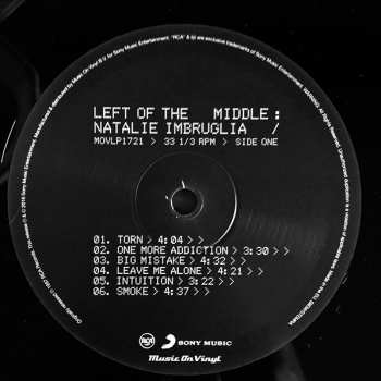 LP Natalie Imbruglia: Left Of The Middle