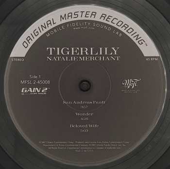 2LP Natalie Merchant: Tigerlily LTD | NUM