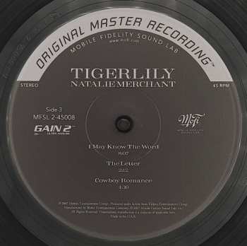 2LP Natalie Merchant: Tigerlily LTD | NUM