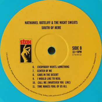 LP Nathaniel Rateliff And The Night Sweats: South Of Here CLR | LTD