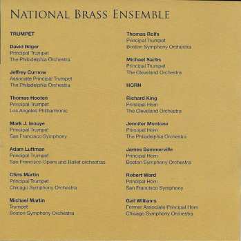 SACD National Brass Ensemble: Gabrieli