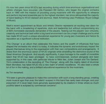 CD National Youth Jazz Orchestra: The Change