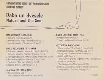 CD Latvian Radio Choir: Nature And The Soul/Daba Un Dvēsele