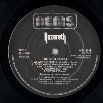 LP Nazareth: The Fool Circle