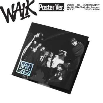 CD NCT 127: Walk - The 6th Album (poster Ver.)