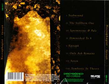 CD Necrophagist: Epitaph