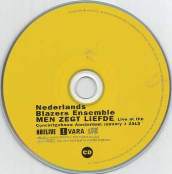CD/DVD Nederlands Blazers Ensemble: Men Zegt Liefde