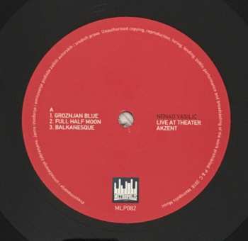 LP Nenad Vasilić: Live In Theater Akzent
