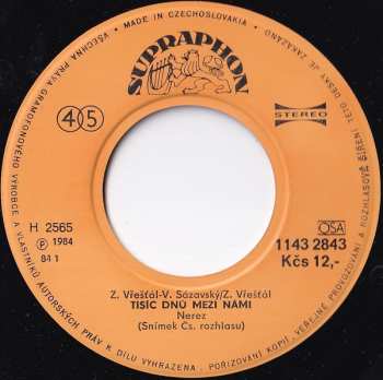 SP Nerez: Tisíc Dnů Mezi Námi / Za Poledne