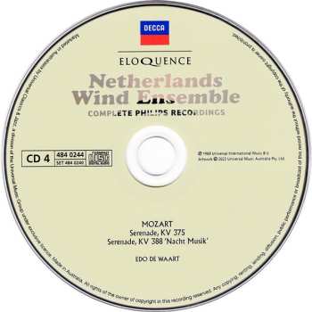 17CD/Caja Nederlands Blazers Ensemble: Complete Philips Recordings