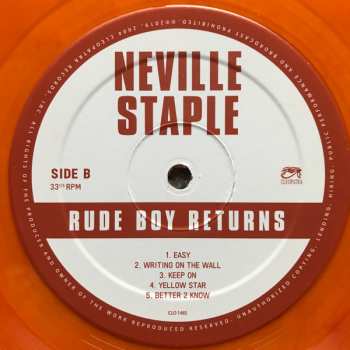 LP Neville Staple: Rude Boy Returns LTD | CLR