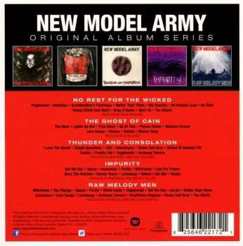 5CD/Caja New Model Army: Original Album Series