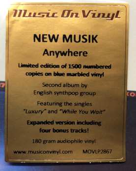 2LP New Musik: Anywhere LTD | NUM | CLR