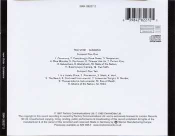 2CD New Order: Substance