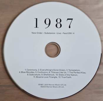 4CD New Order: Substance DLX