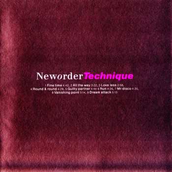 CD New Order: Technique