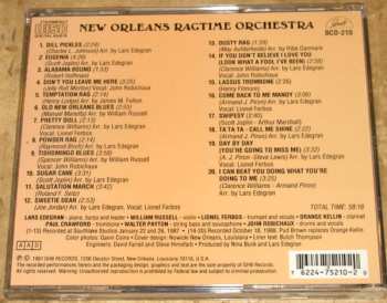 CD The New Orleans Ragtime Orchestra: New Orleans Ragtime Orchestra